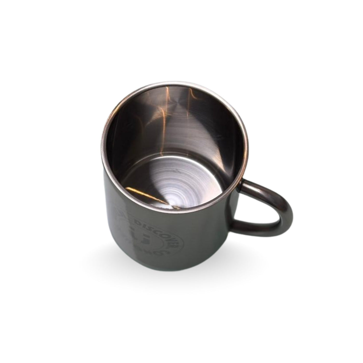 Double walled stainless steel insulated mug