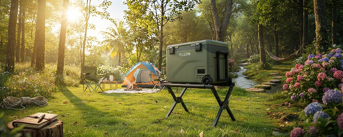 Camping and off-ground setup