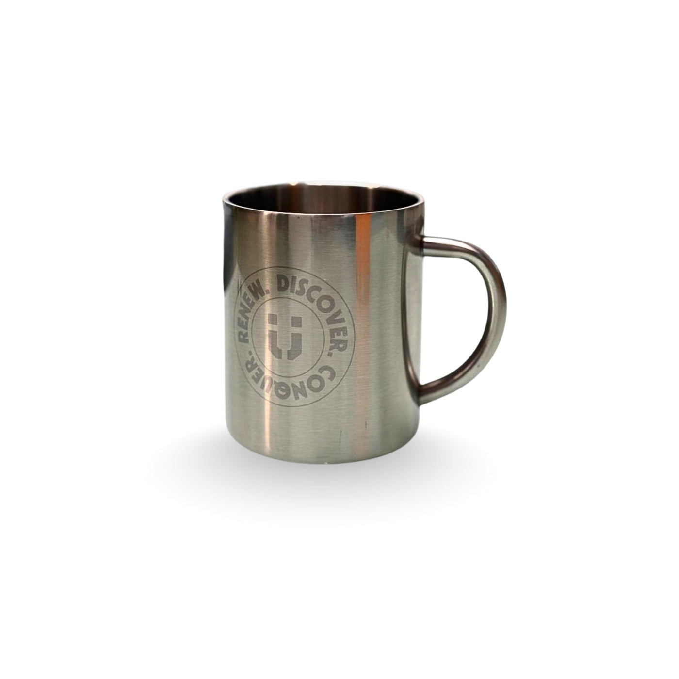 Double walled stainless steel insulated mug
